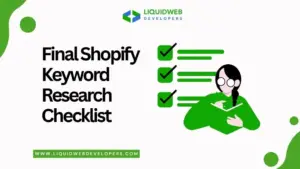 Final Shopify Keyword Research Checklist