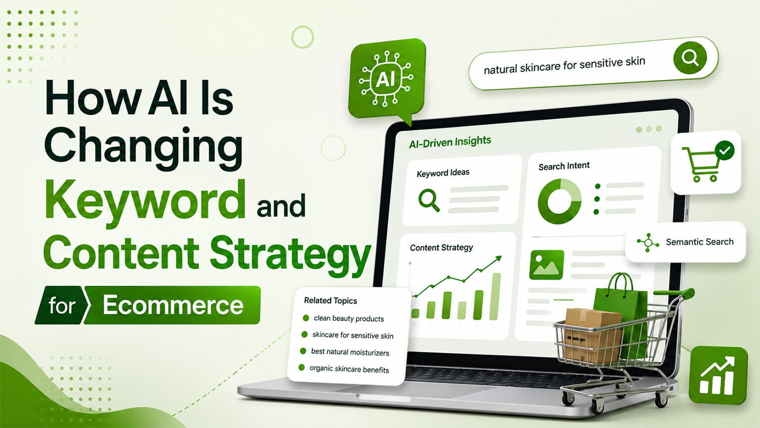 How AI Is Changing Keyword and Content Strategy for Ecommerce