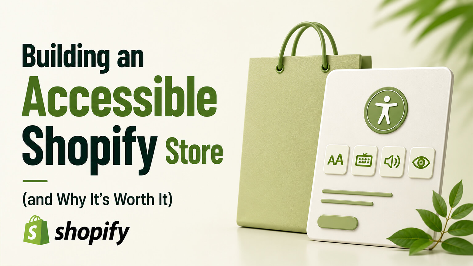 Building an Accessible Shopify Store (and Why It’s Worth It)