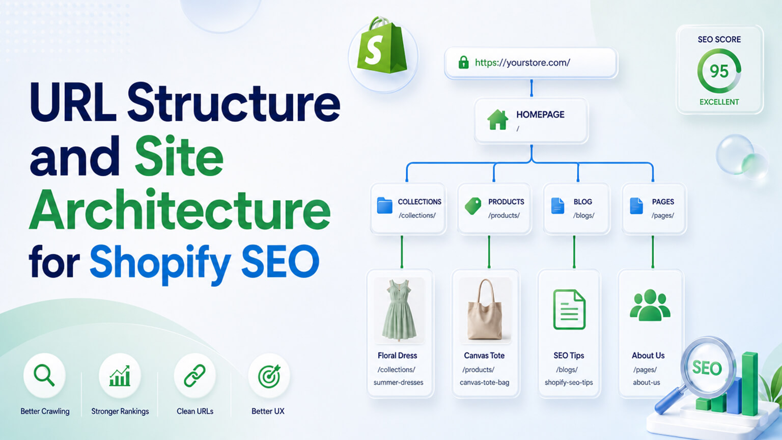 URL Structure and Site Architecture for Shopify SEO