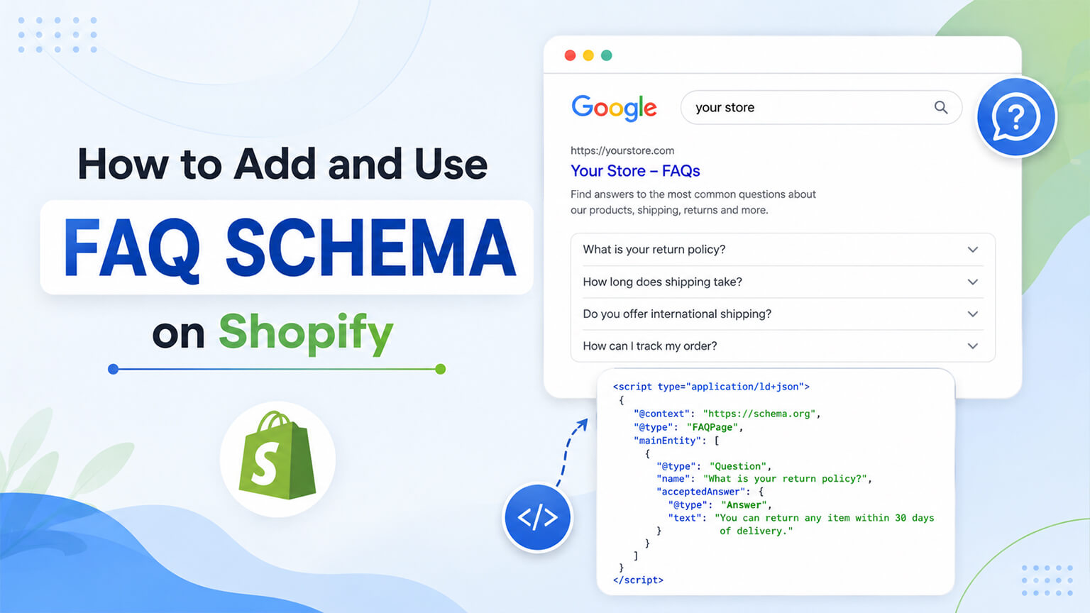 How to Add and Use FAQ Schema on Shopify