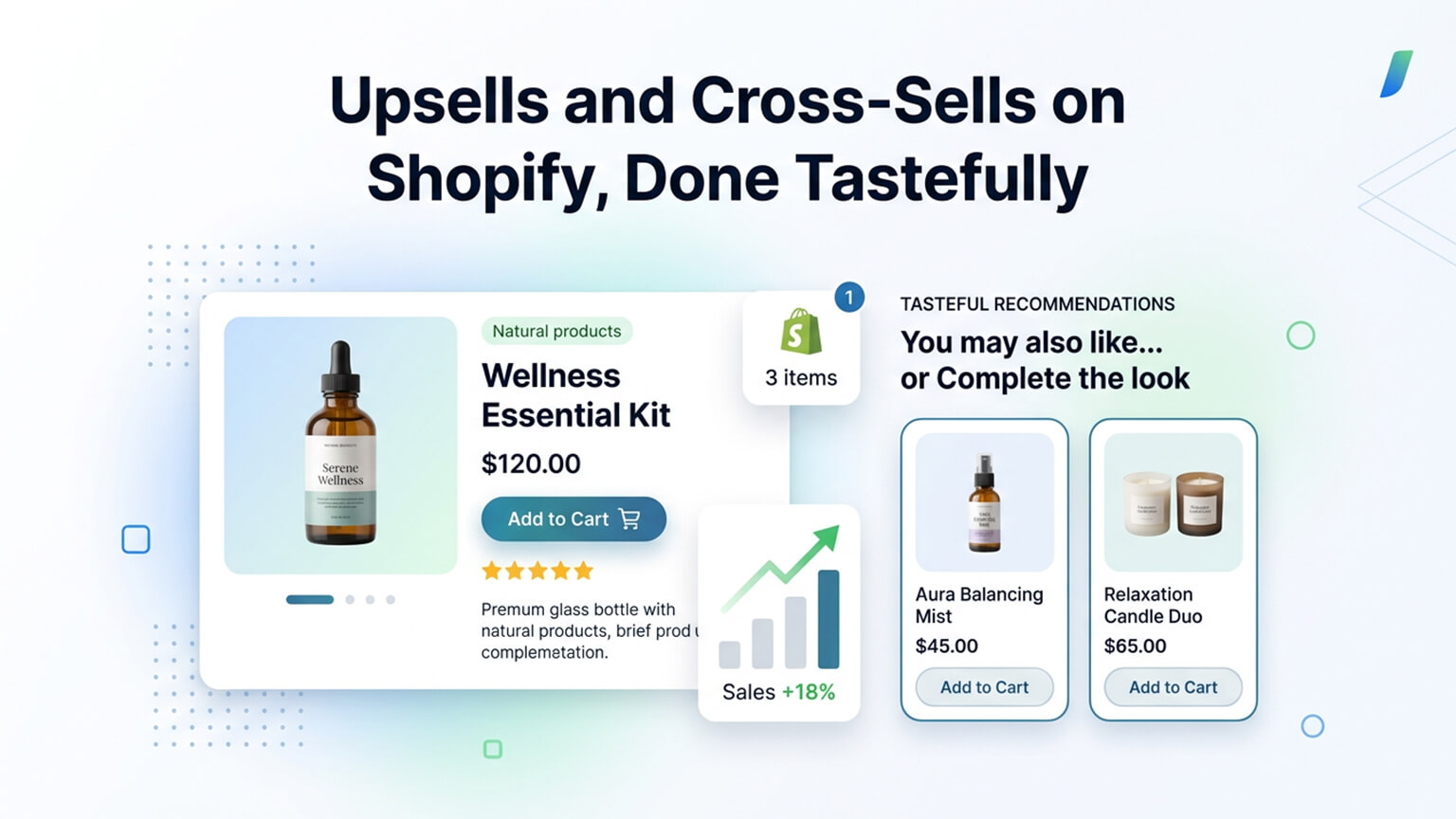 Upsells and Cross-Sells on Shopify, Done Tastefully