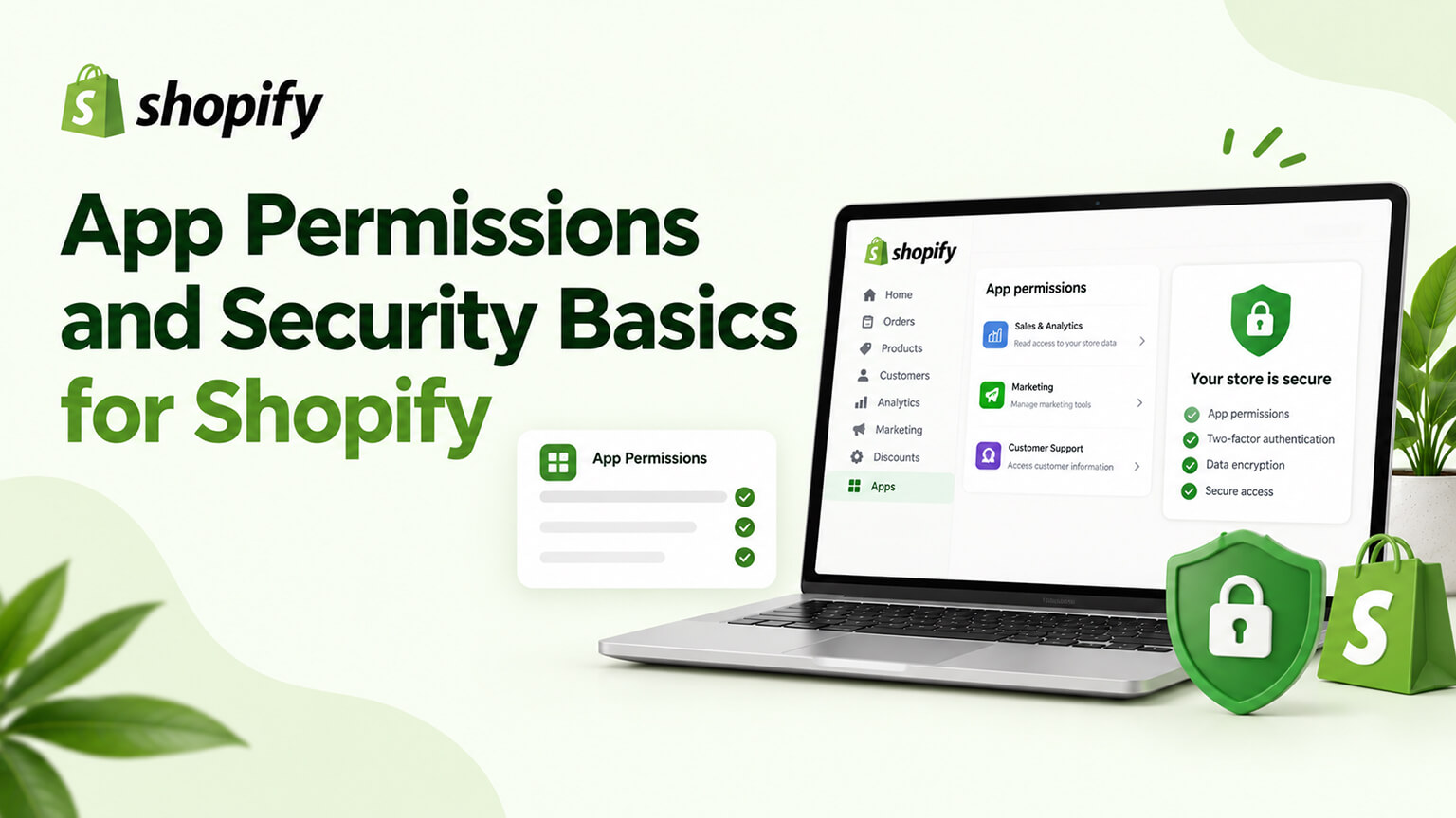 App Permissions and Security Basics for Shopify
