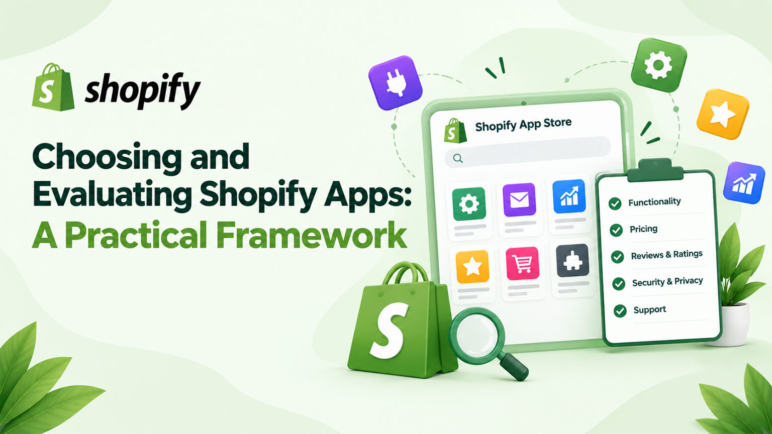 Choosing and Evaluating Shopify Apps: A Practical Framework