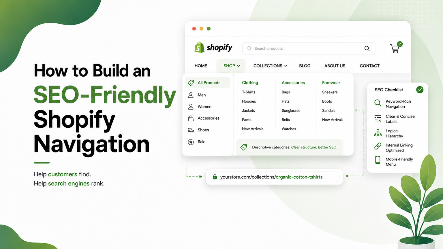 How to Build an SEO-Friendly Shopify Navigation